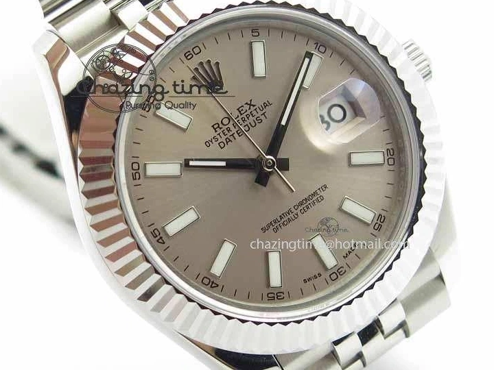 A2813 Maker Jubilee On Version II New 41mm Edition Bracelet BP DateJust Best Gray Silver Dial 1210